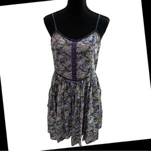 Millou Cotton Floral Mini Dress Medium